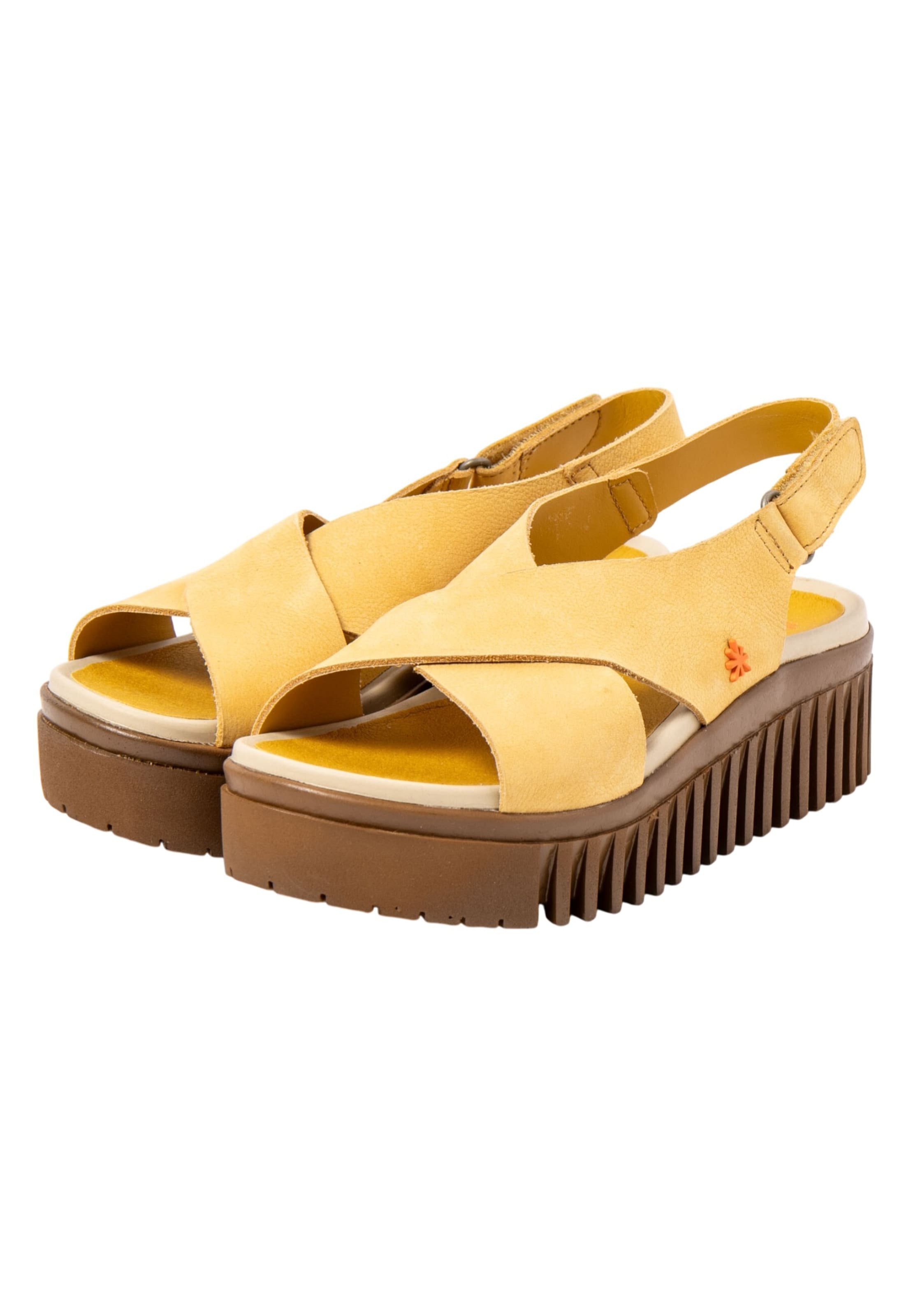 Sandales ART en jaune