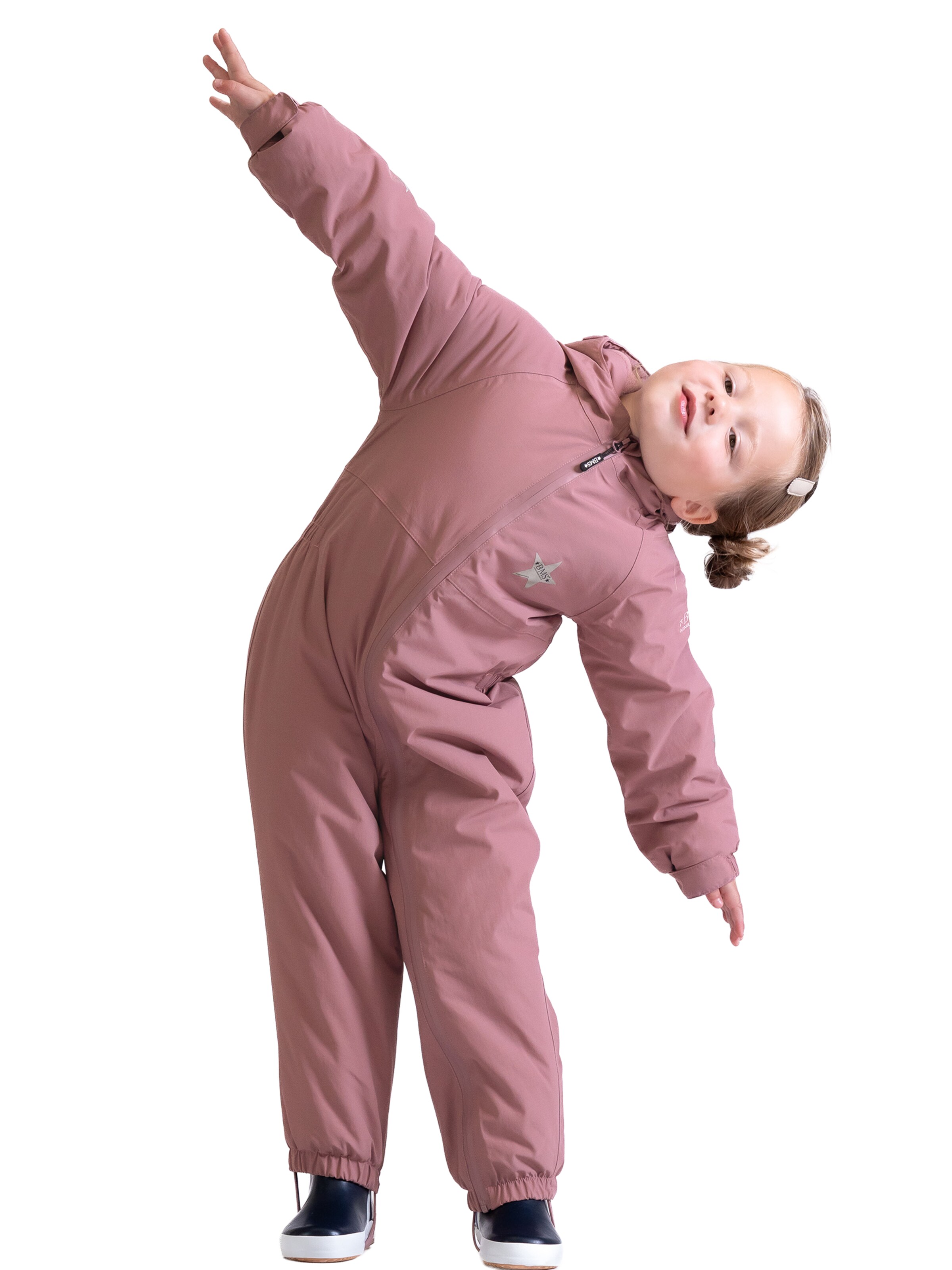 BMS Dungarees in Purple