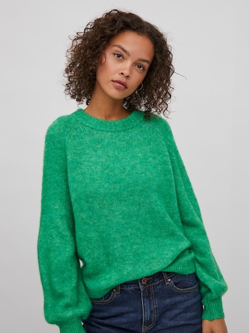 VILA Sweater 'JAMINA' in Green