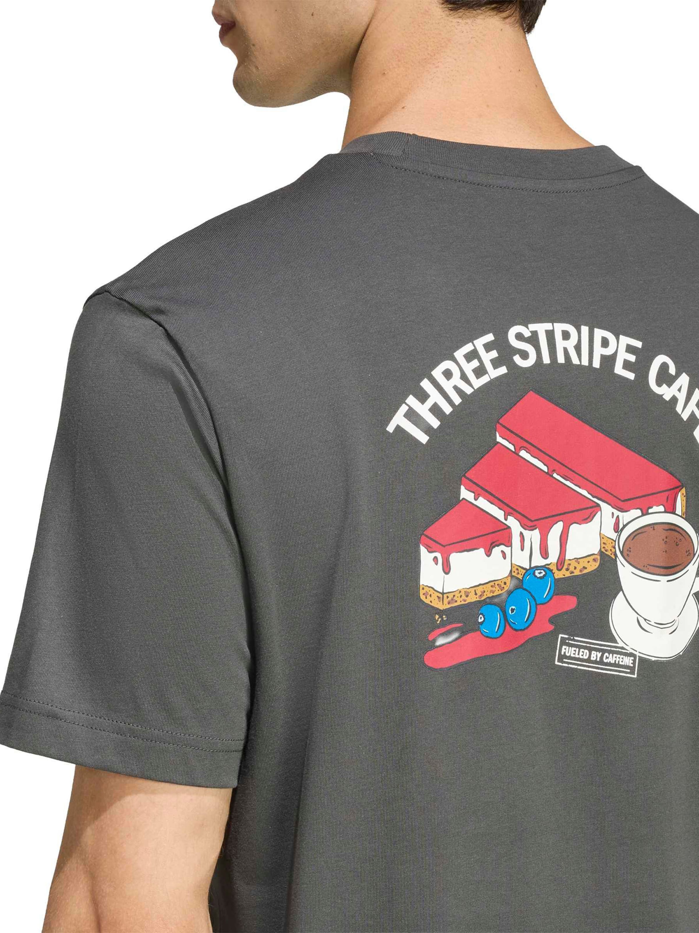 ADIDAS SPORTSWEAR Funkčné tričko 'CHEESECAKE' - Sivá