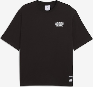 PUMA T-Shirt 'Puma x Ripndip' in Schwarz: Vorderseite