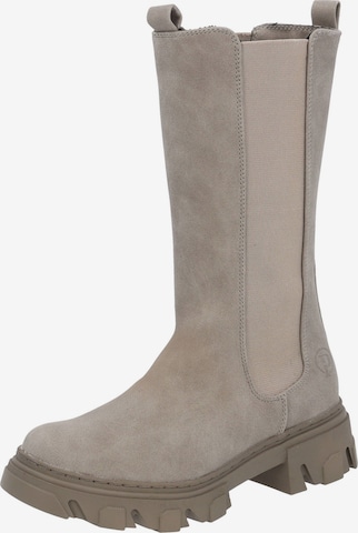 Ghete chelsea 'Nikolos' de la Palado pe gri: față