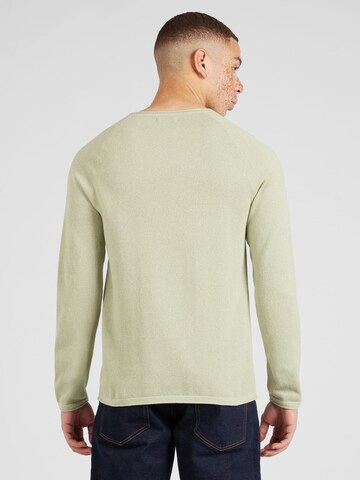 JACK & JONES Klasický střih Svetr 'JJEHill' – zelená