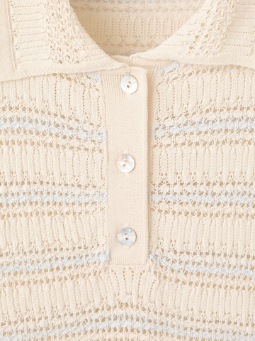 MANGO Pullover 'Provenza' in Beige