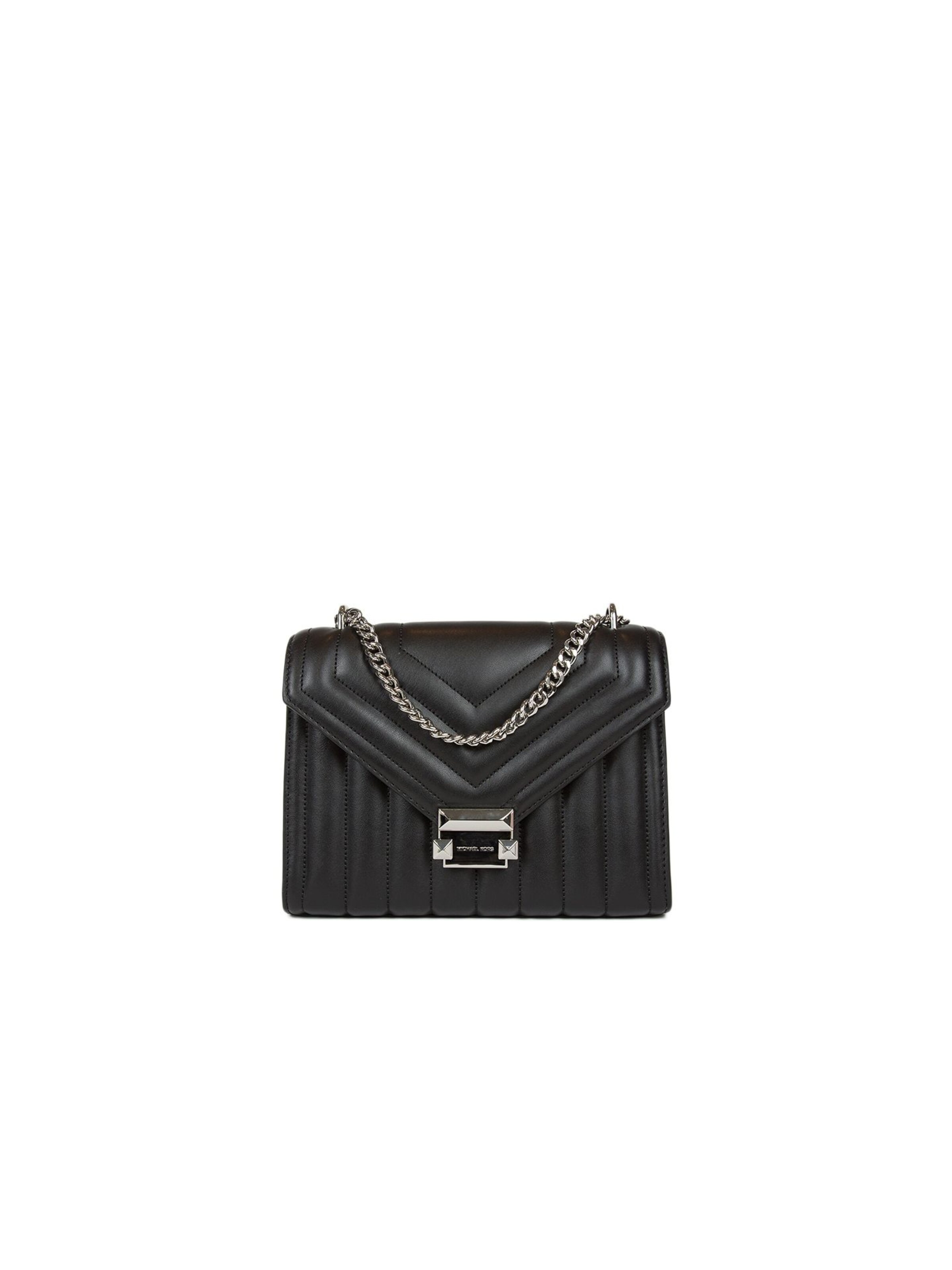 Borsa a spalla di Michael Kors in nero: frontale