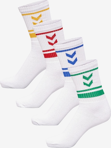 Hummel Socks in White: front