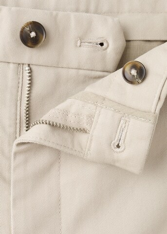 MANGO MAN Slim fit Chino Pants 'Barna' in Beige