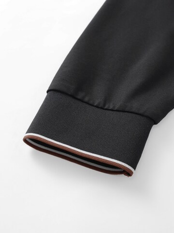 ALLTHEMEN Shirt 'Leichtigkeit' in Black