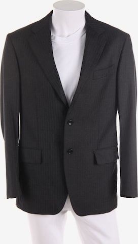 Boggi Milano Suit Jacket in M-L in Black: front