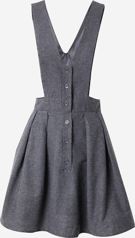 Trendyol - Falda peto en gris: frente