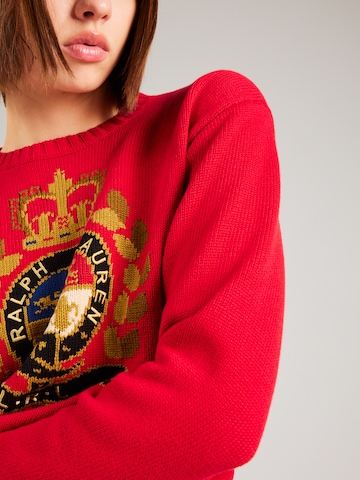 Pull-over 'RIEDNEE' Lauren Ralph Lauren en rouge