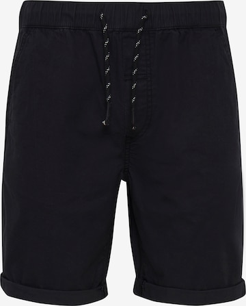 !Solid Regular Chino Pants 'LINAN' in Black: front