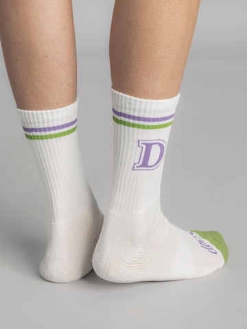 Dirts Socken 'College Socks'‌‌ in Weiß