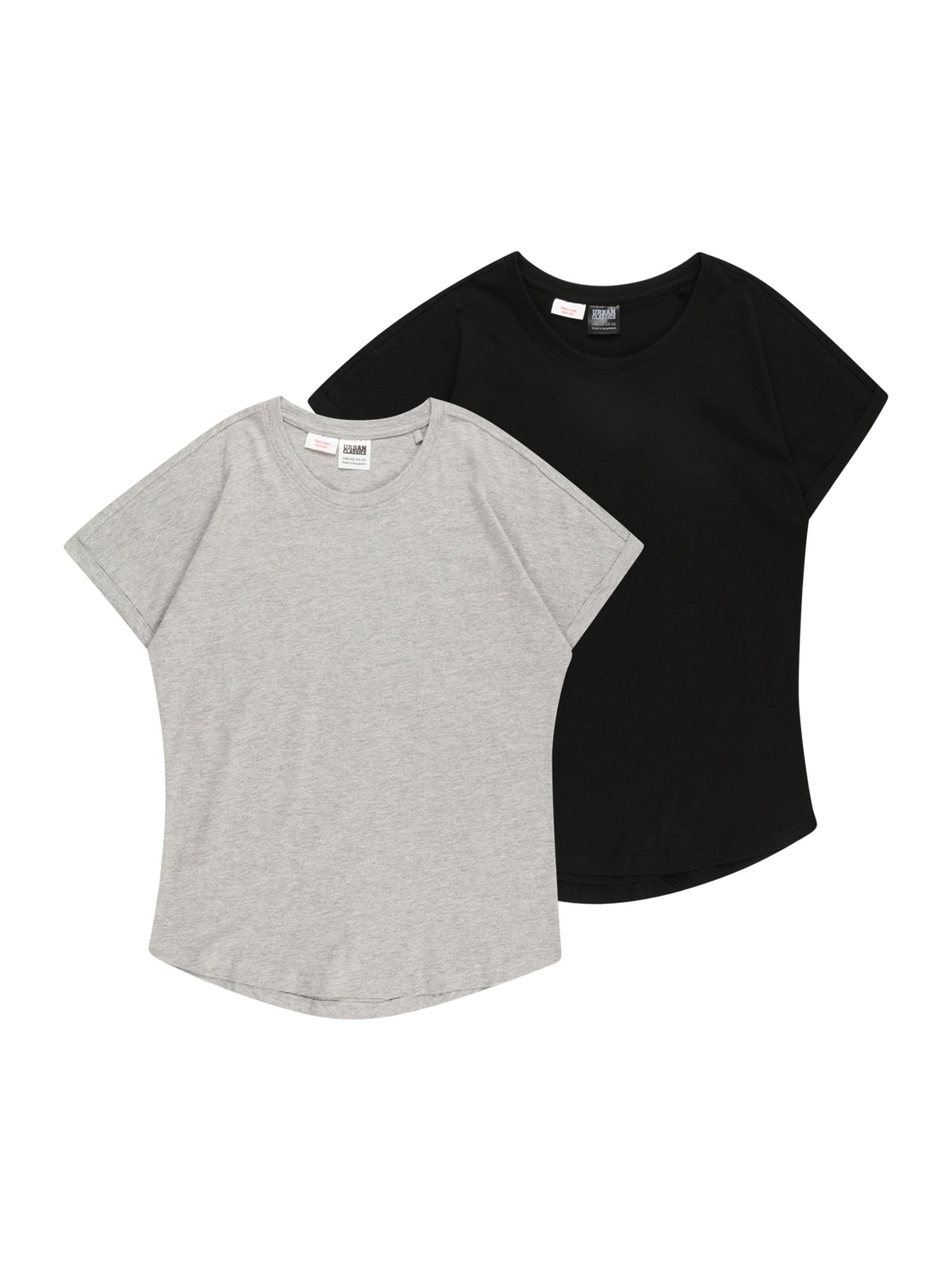 T-Shirt Urban Classics en gris : devant