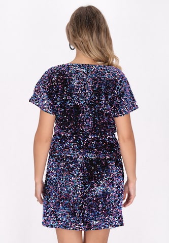 faina - Blusa en azul