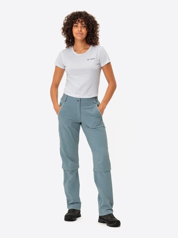 VAUDE Regular Outdoor trousers 'Farley' in Blue
