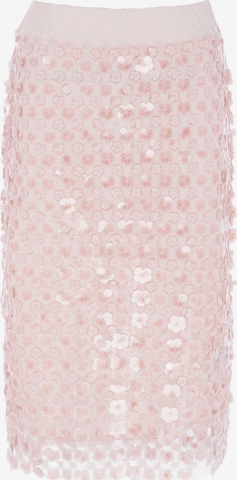 Jupe faina en rose : devant