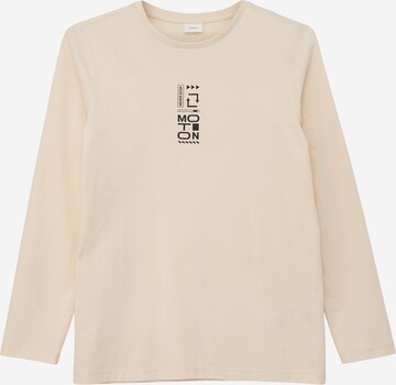 T-Shirt s.Oliver en beige : devant