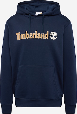 TIMBERLAND Sweatshirt in Blauw: voorkant