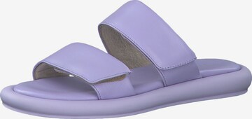 Mule TAMARIS en violet : devant