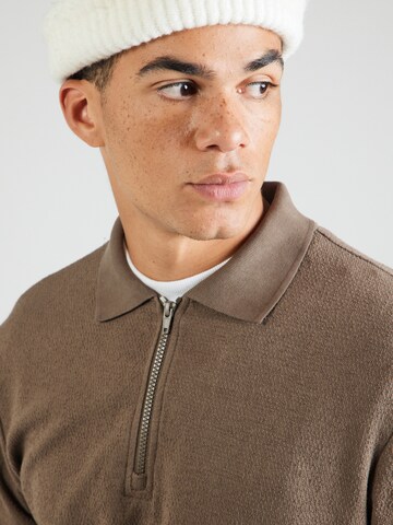 Only & Sons Shirt 'ONSTREVOR' in Brown