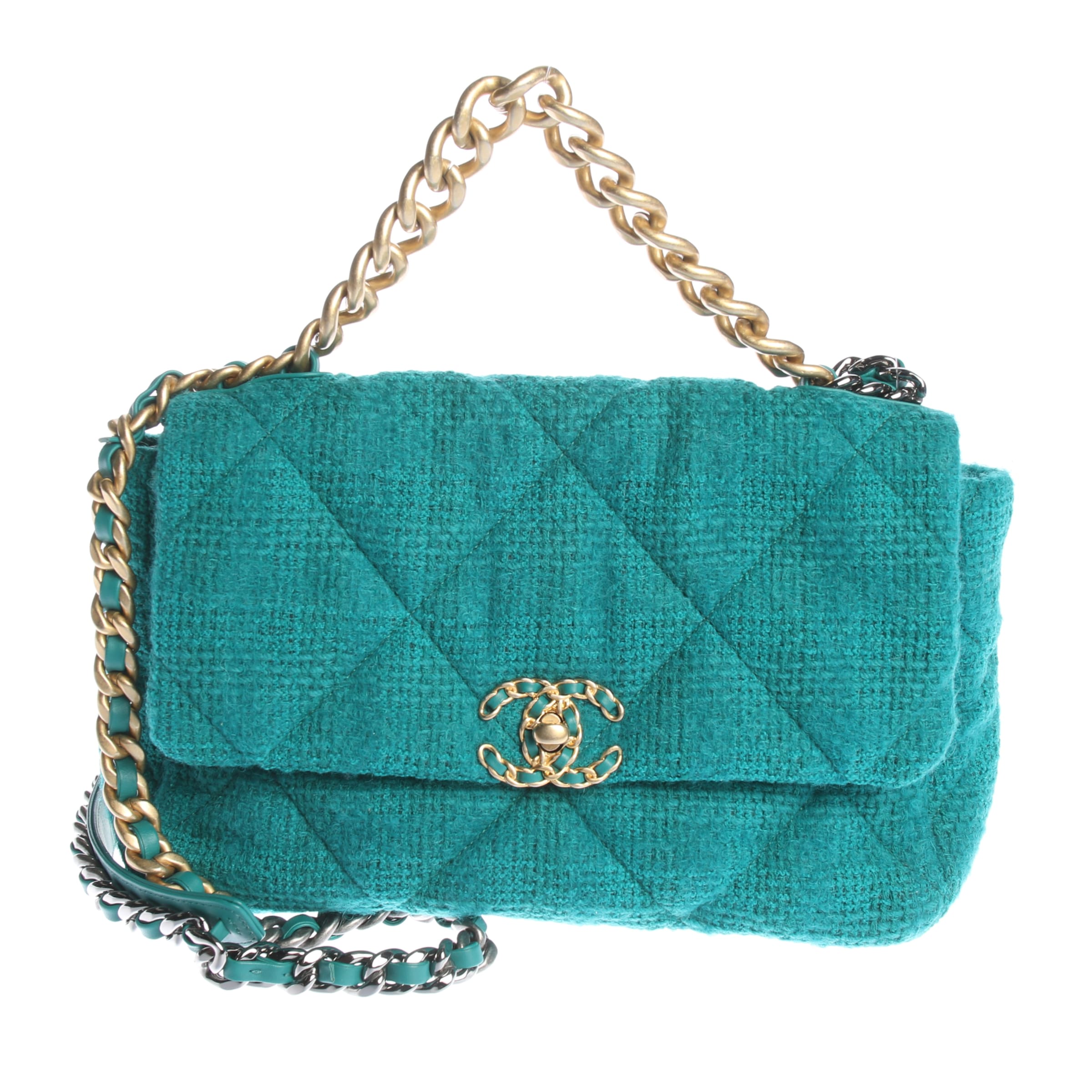 CHANEL Bag in One size in Green: front