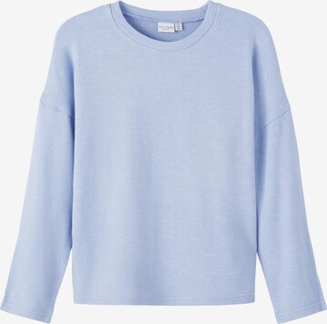 Pull-over 'Victi' NAME IT en bleu : devant