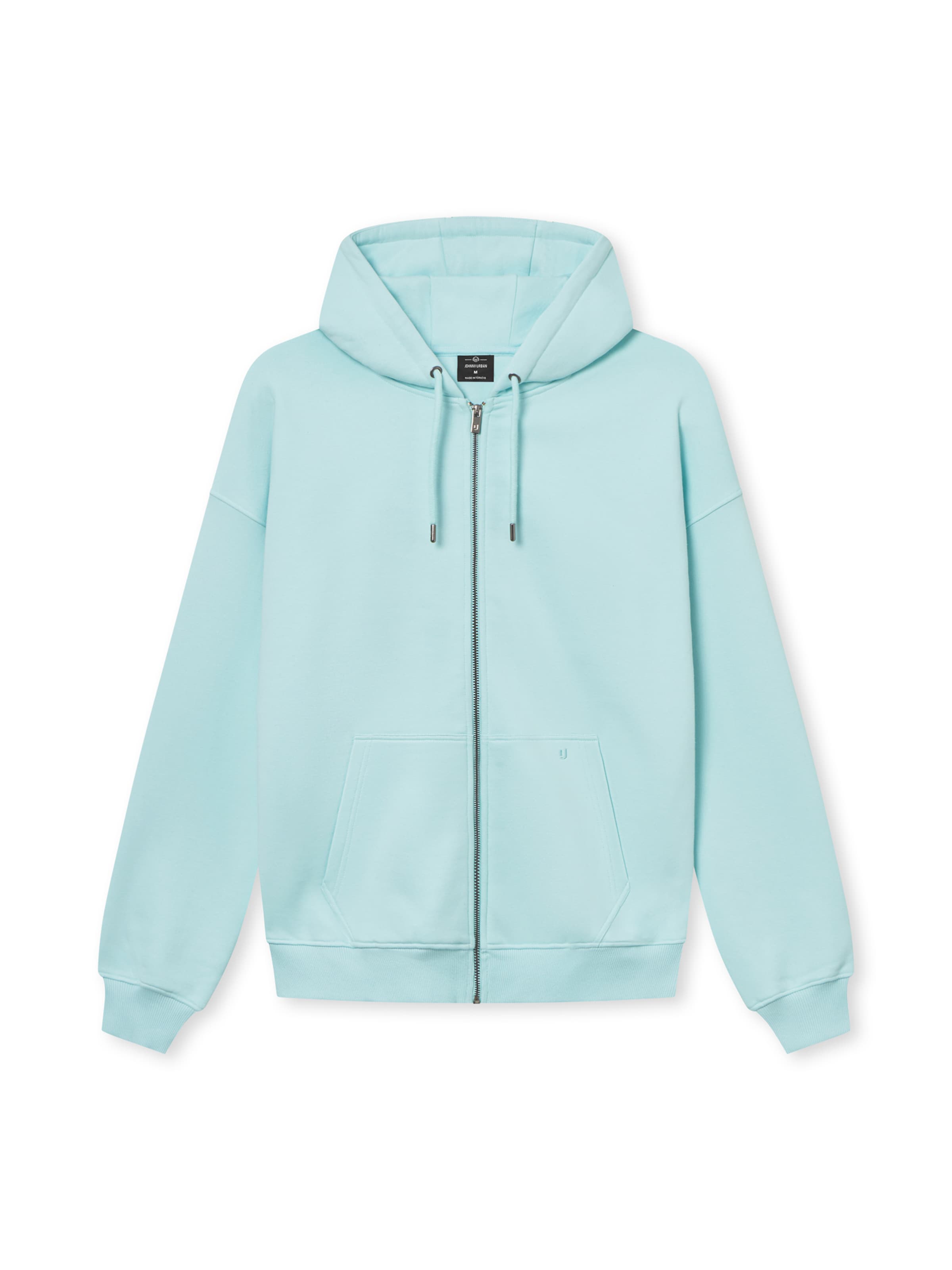 Johnny Urban Sweat jacket 'Caleb' in Blue: front