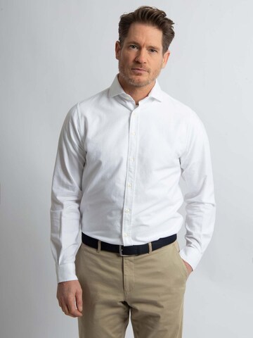 Coupe regular Chemise Steppin' out en blanc : devant
