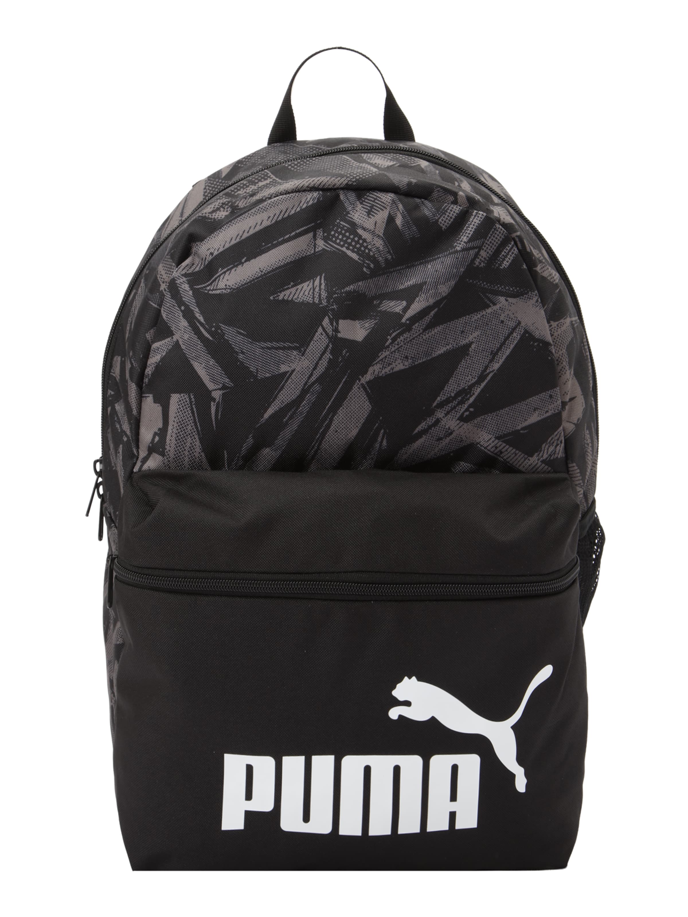 PUMA Rucksack 'PHASE' in taupe / schwarz / weiß, Produktansicht