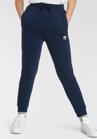 ADIDAS ORIGINALS Tapered Broek 'Adicolor' in Blauw