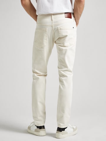 Effilé Jean Pepe Jeans en blanc