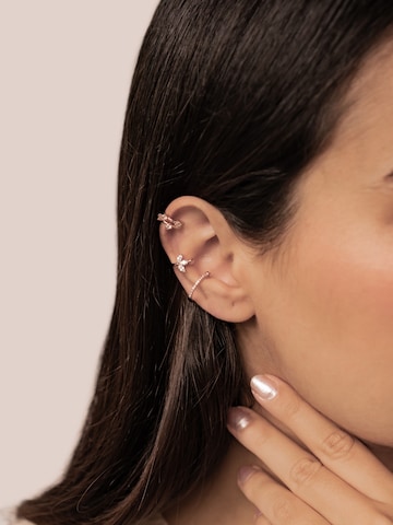 Boucles d'oreilles 'Cuff Trio' Hey Happiness en or