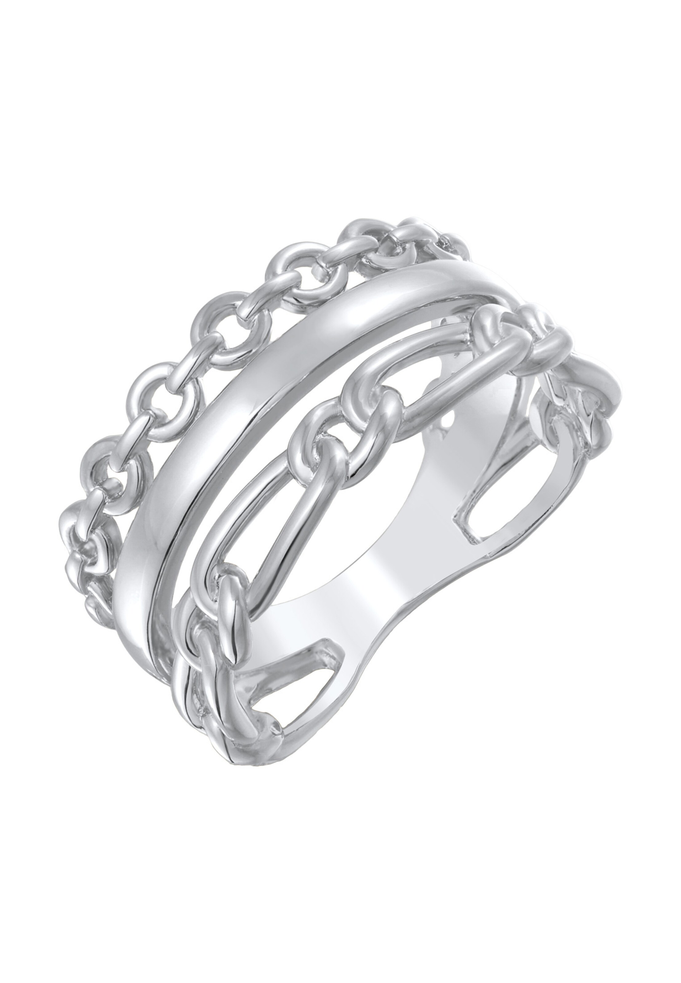 ELLI Ring in Silver: front