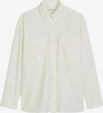 Chemisier Marc O'Polo en blanc : devant