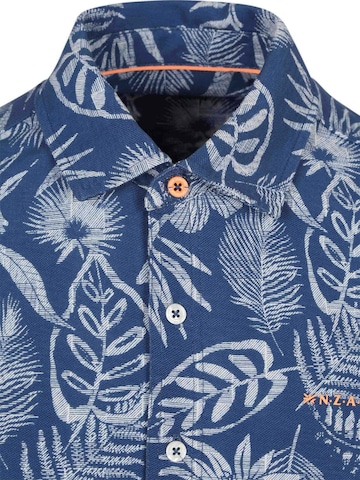NZA New Zealand Auckland Comfort fit Overhemd in Blauw