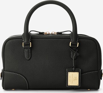 Lauren Ralph Lauren - Bolso de mano 'EMERIE' en negro: frente