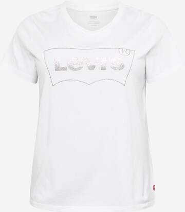 Levi's® Plus Shirt 'The Perfect Tee' in Wit: voorkant