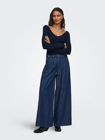 JDY Pulóver 'JDYNanna' - kék