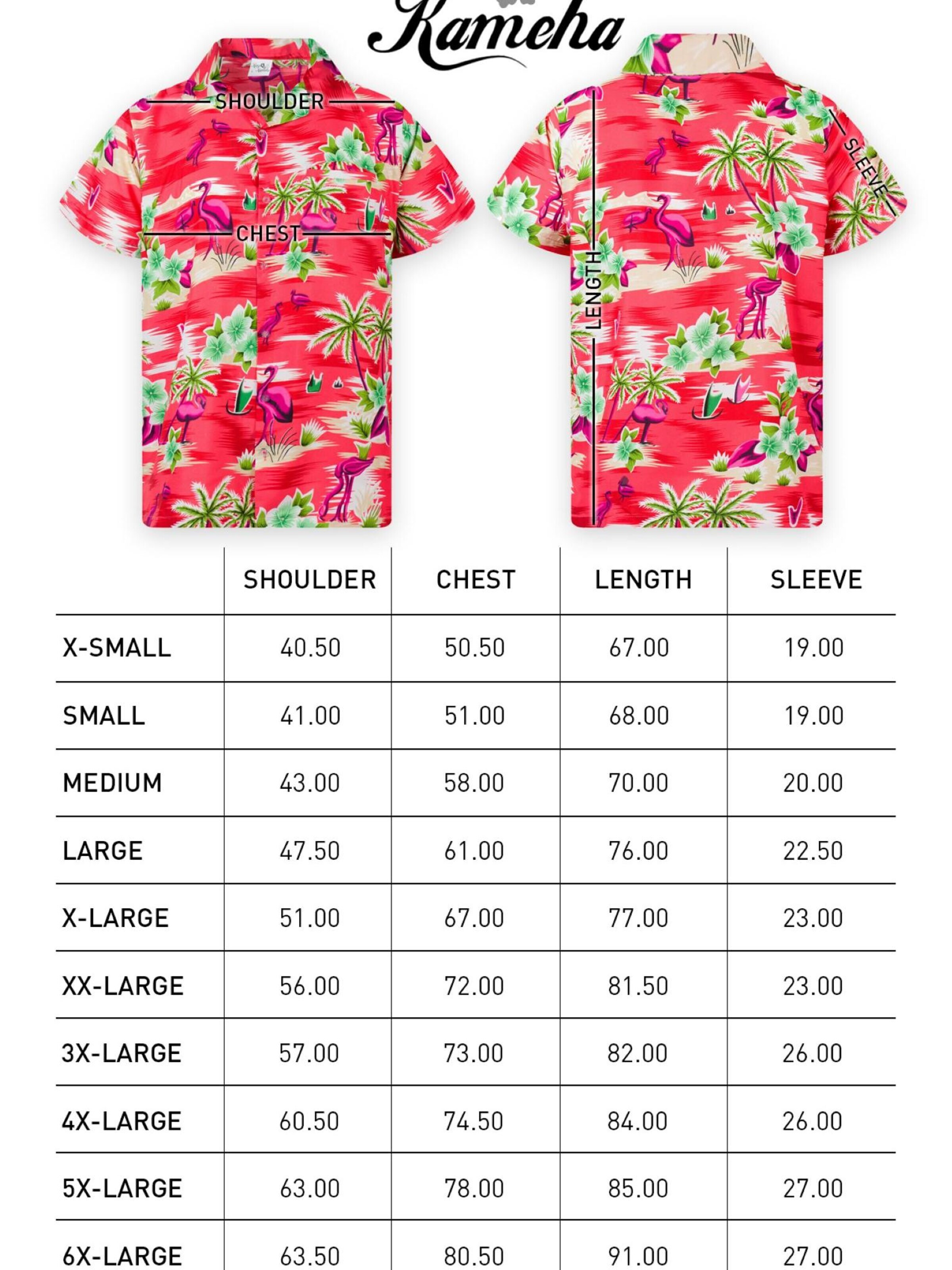 King Kameha - Camiseta 'Flamingos' en rojo