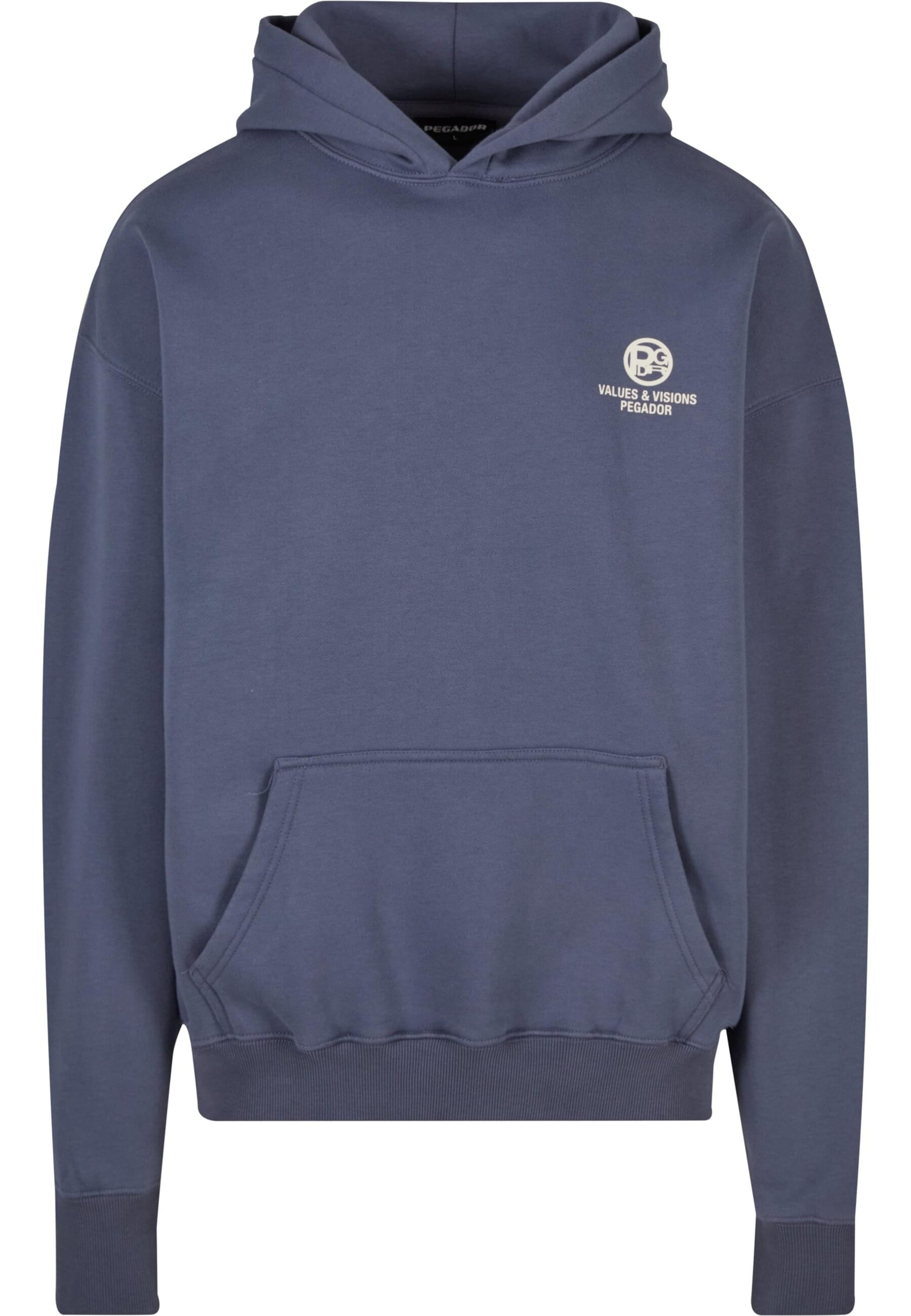 Pegador - Sudadera en azul: frente