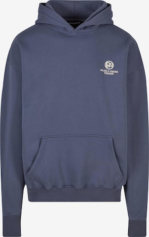 Pegador - Sudadera en azul: frente