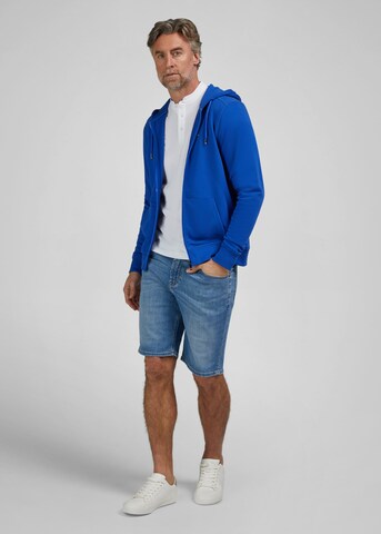 HECHTER PARIS Sweatjacke 'ZIP JACKET' in Blau