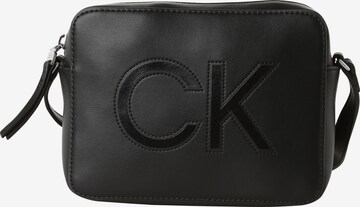 Calvin Klein Schoudertas in Zwart: voorkant