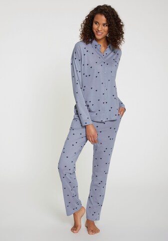 VIVANCE Pajama 'Dreams' in Blue: front