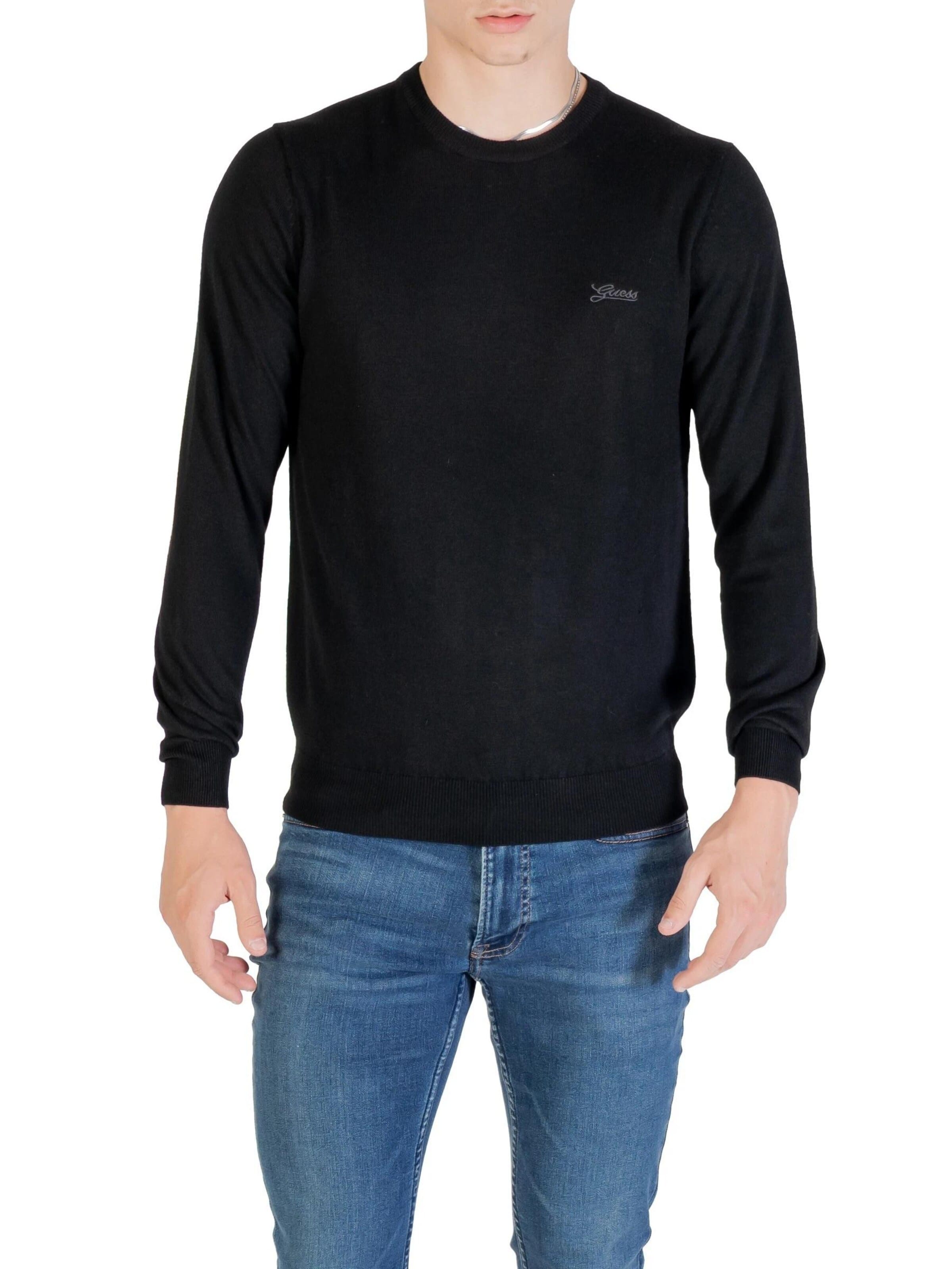 GUESS Sweatshirt‌ in Schwarz: Vorderseite