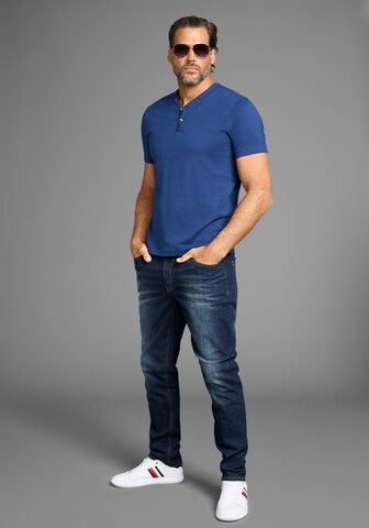 H.I.S EM T-Shirt in Blau