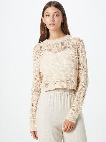 Pullover 'BAILEY' di OBJECT in beige: frontale