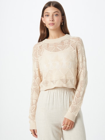 OBJECT - Jersey 'BAILEY' en beige: frente