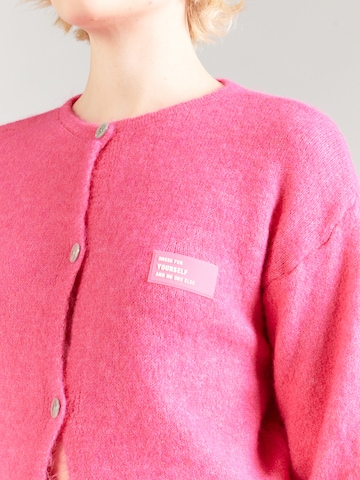 Hailys Gebreid vest 'La44tifa' in Roze
